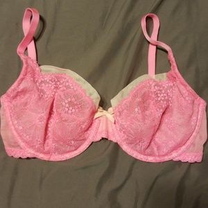 NWOT Barbie Pink Unlined Demi Bra by VS